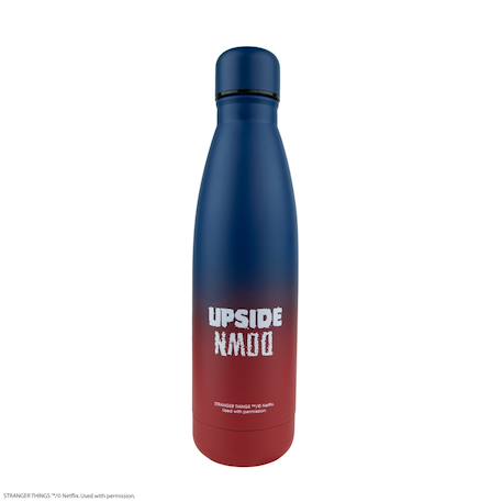 Gourde isotherme upside down - stranger things Bleu 4 - vertbaudet enfant 