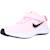 Baskets enfant fille en textile Noir+Rose vif 10 - vertbaudet enfant 