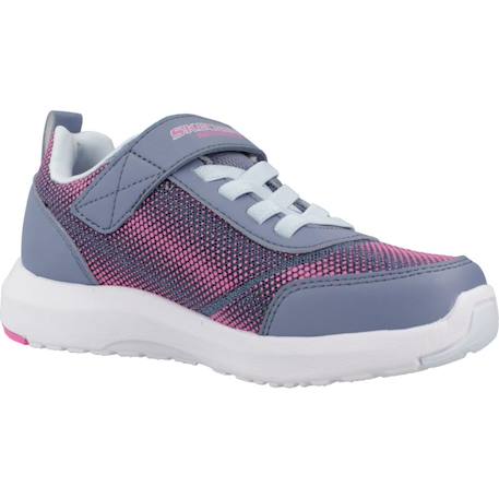 Baskets enfant fille légère souple Bleu ciel et rose 5 - vertbaudet enfant 