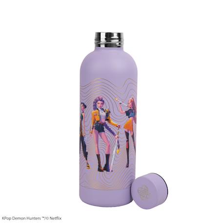 Gourde signature isotherme honmoon - kpop demon hunters Violet 4 - vertbaudet enfant 