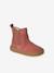 Boots bébé fille cuir zippées brun+jaune d'or+marine+vieux rose 17 - vertbaudet enfant 