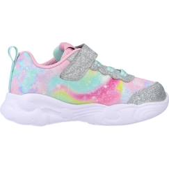 Chaussures-Basket bébé fille textile légère et souple