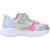 Basket bébé fille textile légère et souple Multicolore argenté+Rose et violet 1 - vertbaudet enfant 