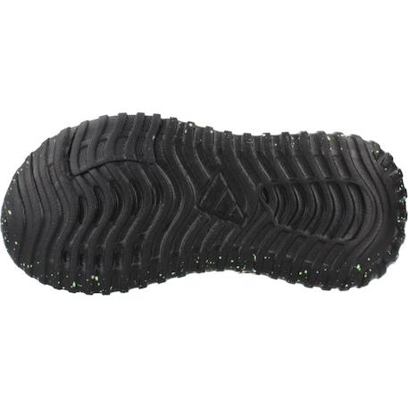Baskets garçon en textile à lacets running léger Noir+Noir black 6 - vertbaudet enfant 