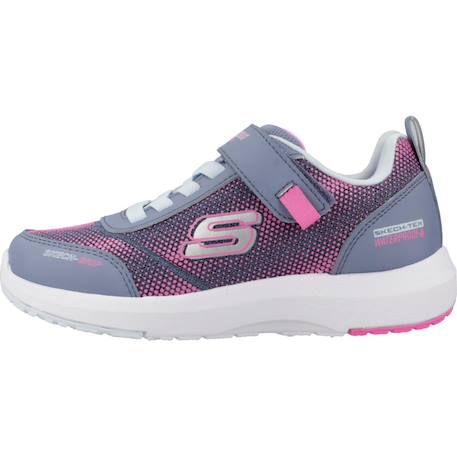 Baskets enfant fille légère souple Bleu ciel et rose 2 - vertbaudet enfant 