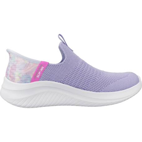 Baskets enfant fille en textile confortable Violet lavande+Violet lvmt 1 - vertbaudet enfant 