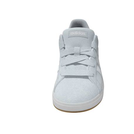 Basket garçon en cuir style rétro velcro Bleu ciel 1 - vertbaudet enfant 