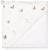 Grande cape de bain en coton et bambou gallina Écru – motif poules champêtre 1 - vertbaudet enfant 