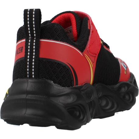 Baskets bébé garçon légère Rouge et noir 3 - vertbaudet enfant 