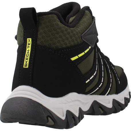 Basket garçon synthétique légère et souple Vert bkgr+Vert et noir 9 - vertbaudet enfant 
