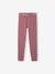 Legging fille essentiel anthracite+vert sauge+vieux rose 9 - vertbaudet enfant 
