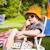 Bob réversible enfant upf50+ coton protection soleil Orange 2 - vertbaudet enfant 