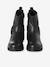 Boots fille cuir zippées noir 4 - vertbaudet enfant 