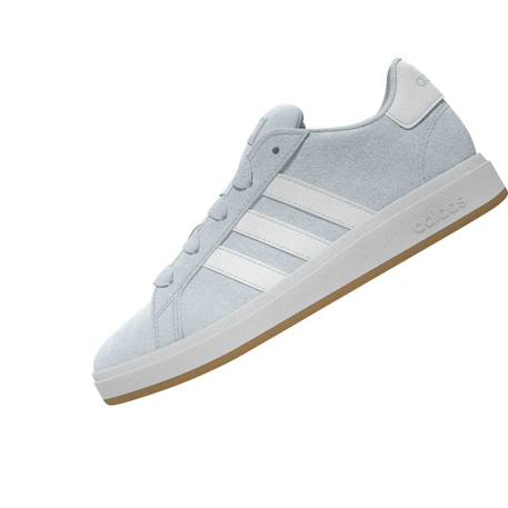 Basket garçon en cuir style rétro velcro Bleu ciel 2 - vertbaudet enfant 