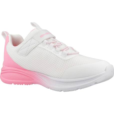Baskets enfant fille légère souple Blanc et rose+Bleu marine et rose 5 - vertbaudet enfant 