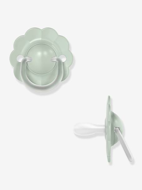 Sucette SX Pro 0-6 mois bleu clair+rose+rose clair+vert clair 6 - vertbaudet enfant 