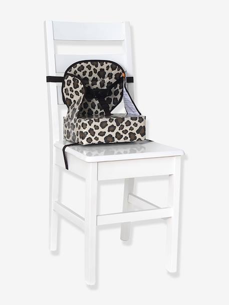 Rehausseur de chaise Easy up BABY TO LOVE gris étoiles+marron imprimé+rayé bleu 8 - vertbaudet enfant 