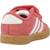 Basket bébé fille en cuir court velcro Rose vif 3 - vertbaudet enfant 