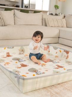 Jouet-Premier âge-Tapis d'éveil et portiques-Tapis Mousse Géant Pliable -