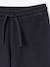 Pantalon large fille anthracite+beige 3 - vertbaudet enfant 