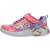 Baskets enfant fille légère souple Multicolore rose+Violet marine 2 - vertbaudet enfant 