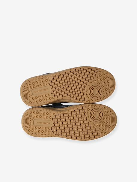 Baskets garçon cuir lacets élastiqués marine 7 - vertbaudet enfant 