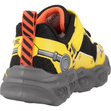 Baskets bébé garçon légère Jaune et noir 3 - vertbaudet enfant 