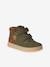 Boots enfant garçon à scratchs kaki+marine 1 - vertbaudet enfant 