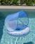 Bouee bebe avec siege et protection contre le soleil - piscine Bleu 1 - vertbaudet enfant 