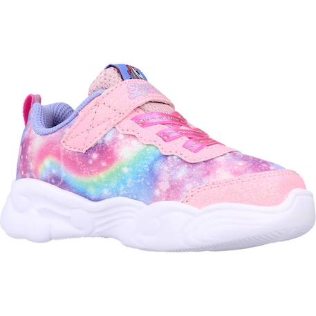 Basket bébé fille textile légère et souple Multicolore argenté+Rose et violet 11 - vertbaudet enfant 