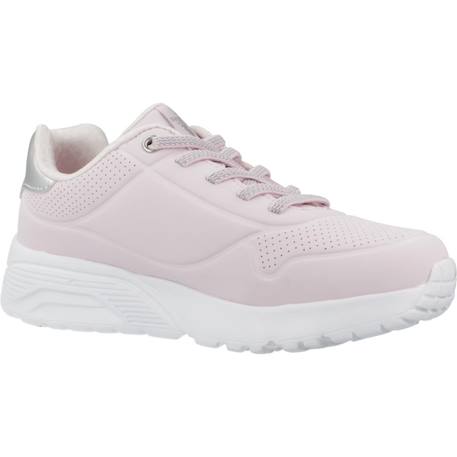 Baskets basses à lacets Bleu ciel+Mauve+Rose argenté 17 - vertbaudet enfant 