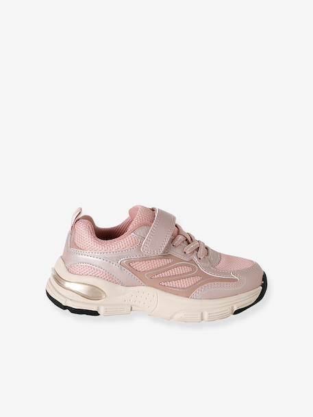 Baskets enfant fille a scratchs rose 2 - vertbaudet enfant 