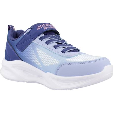 Basket fille synthétique lumineuse à led Bleu marine clair+Violet et turquoise+Violet tqlv 5 - vertbaudet enfant 