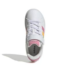 Chaussures-Basket fille en textile court classique velcr