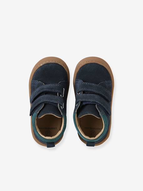 Chaussures premiers pas bébé velcro beige+bleu+bleu électrique+bleu océan+chocolat+lot beige+lot marron+lot vert+marron+ocre+vert+vert sauge 21 - vertbaudet enfant 