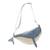 Sac banane orta baleine 30x12,5 cm bleu clair Bleu clair 1 - vertbaudet enfant 
