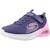 Baskets enfant fille légère souple Blanc et rose+Bleu marine et rose 10 - vertbaudet enfant 