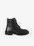 Boots fille cuir à lacets et zip noir 2 - vertbaudet enfant 