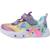 Baskets bébé fille légère Bleu+Multicolore violet 8 - vertbaudet enfant 