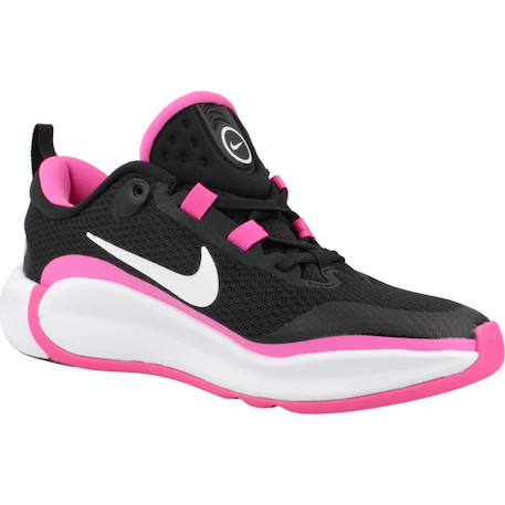 Baskets enfant fille en textile Blanc+Noir 11 - vertbaudet enfant 