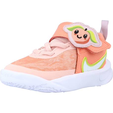 Baskets bébé garçon en cuir Orange 4 - vertbaudet enfant 