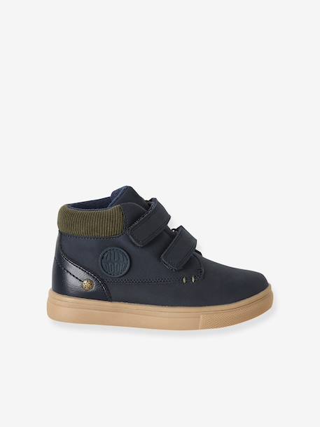 Boots enfant garçon à scratchs marine 5 - vertbaudet enfant 