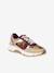 Basket enfant fille cuir a lacets beige 1 - vertbaudet enfant 