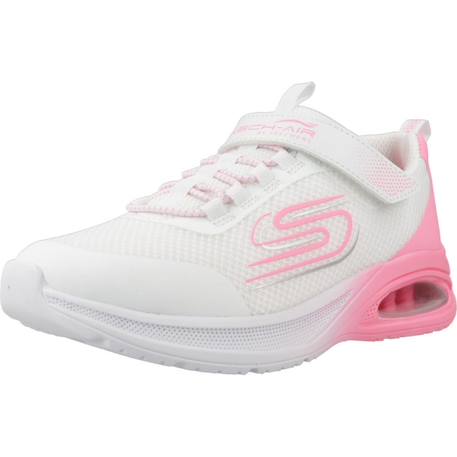 Baskets enfant fille légère souple Blanc et rose+Bleu marine et rose 4 - vertbaudet enfant 