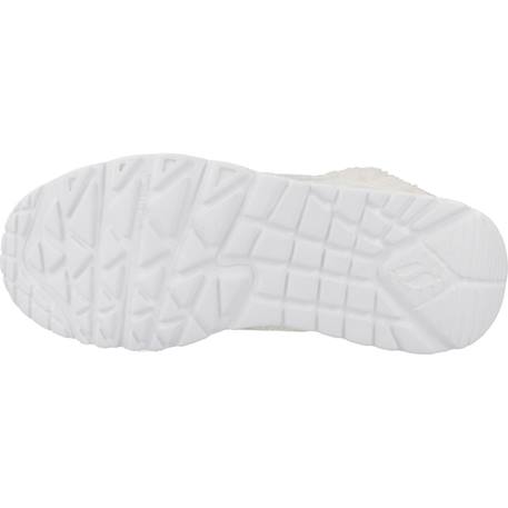 Baskets enfant fille légère souple Blanc nat+Blanc naturel 12 - vertbaudet enfant 