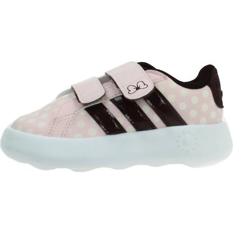 Basket bébé fille motif minnie velcro Rose 2 - vertbaudet enfant 