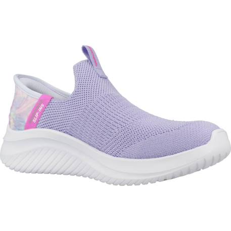 Baskets enfant fille en textile confortable Violet lavande+Violet lvmt 5 - vertbaudet enfant 