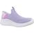 Baskets enfant fille en textile confortable Violet lavande+Violet lvmt 5 - vertbaudet enfant 