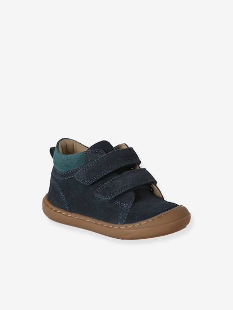 Chaussures premiers pas bébé velcro beige+bleu+bleu électrique+bleu océan+chocolat+lot beige+lot marron+lot vert+marron+ocre+vert+vert sauge 18 - vertbaudet enfant 