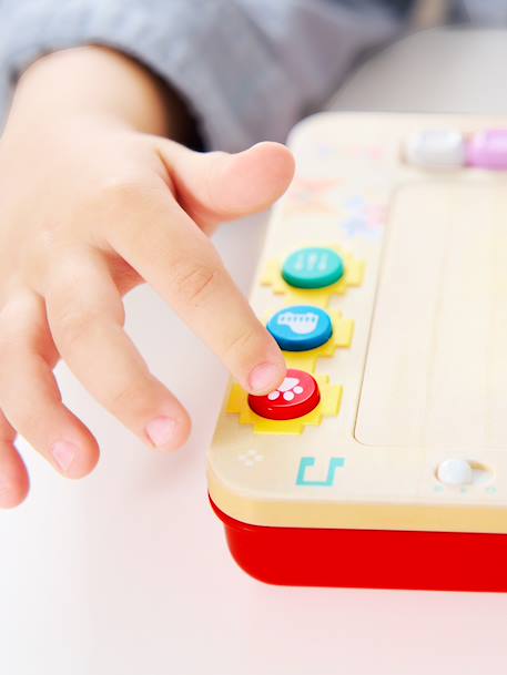 Petit piano pixel interactif rouge 3 - vertbaudet enfant 